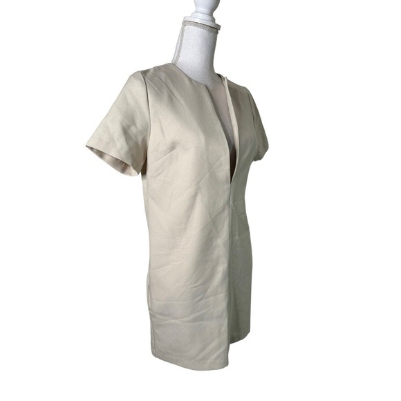 Vivian Chan ANNIE DRESS Size Small Revolve Beige Mini a8 - Picture 5 of 10